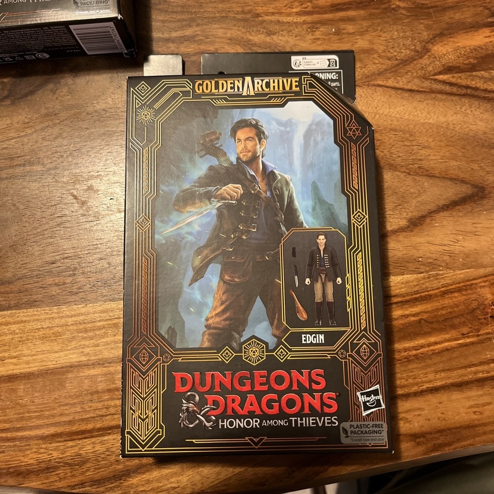 Hasbro Dungeons & Dragons Honor Among Thieves Edgin Golden Archive 6in Figure
